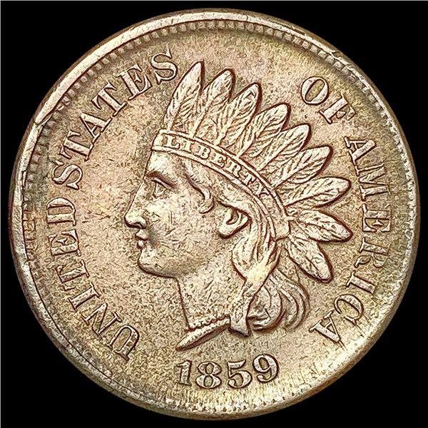 1859 Indian Head Cent CLOSELY UNCIRCULATED