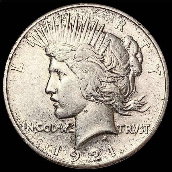 1921 Silver Peace Dollar CLOSELY UNCIRCULATED