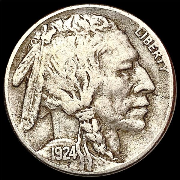 1924 Buffalo Nickel LIGHTLY CIRCULATED
