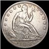 Image 1 : 1855 Arrows Seated Liberty Half Dollar NEARLY UNCI