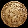 Image 1 : 1866 Indian Head Cent LIGHTLY CIRCULATED