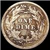 Image 2 : 1877-CC Seated Liberty Dime LIGHTLY CIRCULATED