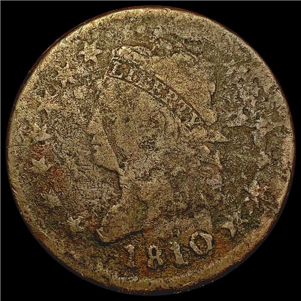 1810 Classic Head Large Cent NICELY CIRCULATED