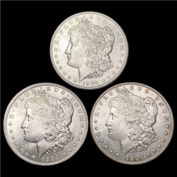 [3]1904-O Morgan Silver Dollar UNCIRCULATED