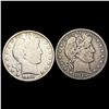 Image 1 : [2]1908-S & 1915-S Barber Half Dollar HIGH GRADE