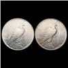 Image 2 : [2]1926 & 1934 Silver Peace Dollar HIGH GRADE
