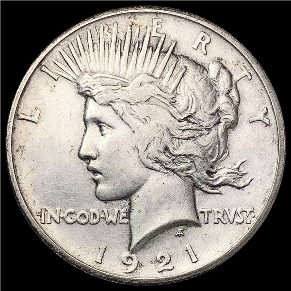 1921 Silver Peace Dollar CLOSELY UNCIRCULATED
