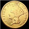 1854 $3 Gold Piece LIGHTLY CIRCULATED
