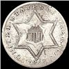 Image 1 : 1855 Silver Three Cent NICELY CIRCULATED