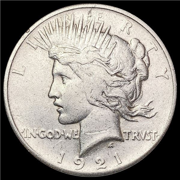 1921 Silver Peace Dollar LIGHTLY CIRCULATED