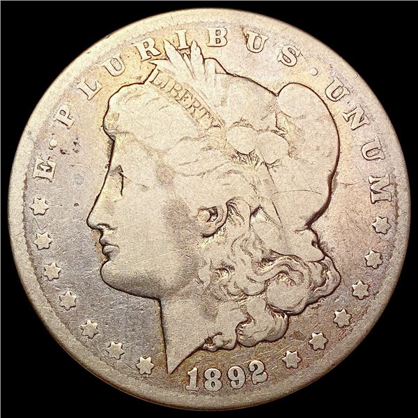 1892-CC Morgan Silver Dollar NICELY CIRCULATED