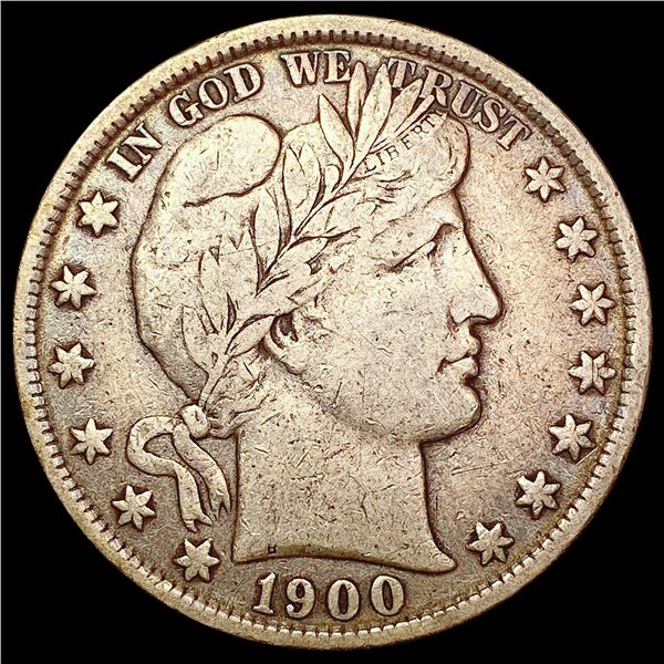 1900 Barber Dollar LIGHTLY CIRCULATED