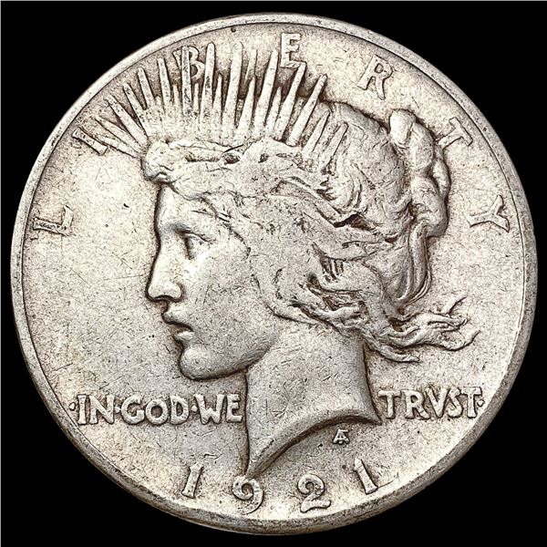 1921 Silver Peace Dollar LIGHTLY CIRCULATED