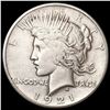 Image 1 : 1921 Silver Peace Dollar CLOSELY UNCIRCULATED