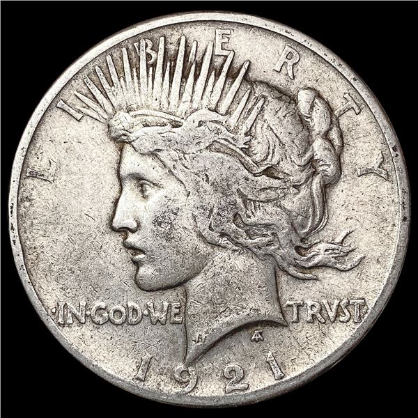 1921 Silver Peace Dollar LIGHTLY CIRCULATED