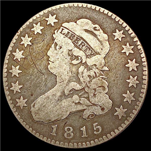 1815 Capped Bust Quarter NICELY CIRCULATED