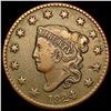 Image 1 : 1824 Coronet Head Large Cent LIGHTLY CIRCULATED