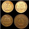 Image 2 : 1864-1920 [4] Copper Type Coin Lot HIGH GRADE