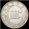 Image 2 : 1851 Silver Three Cent CLOSELY UNCIRCULATED