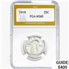 Image 1 : 1919 Standing Liberty Quarter PGA MS60