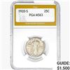 Image 1 : 1920-S Standing Liberty Quarter PGA MS63