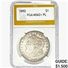 Image 1 : 1892 Morgan Silver Dollar PGA MS62+ PL