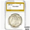 Image 1 : 1891-O Morgan Silver Dollar PGA MS60