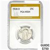 Image 1 : 1928-D Standing Liberty Quarter PGA MS64