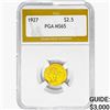 Image 1 : 1927 $2.50 Gold Quarter Eagle PGA MS65
