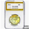 Image 1 : 1925 Stone Mountain Half Dollar PGA MS68