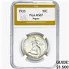 Image 1 : 1920 Pilgrim Half Dollar PGA MS67