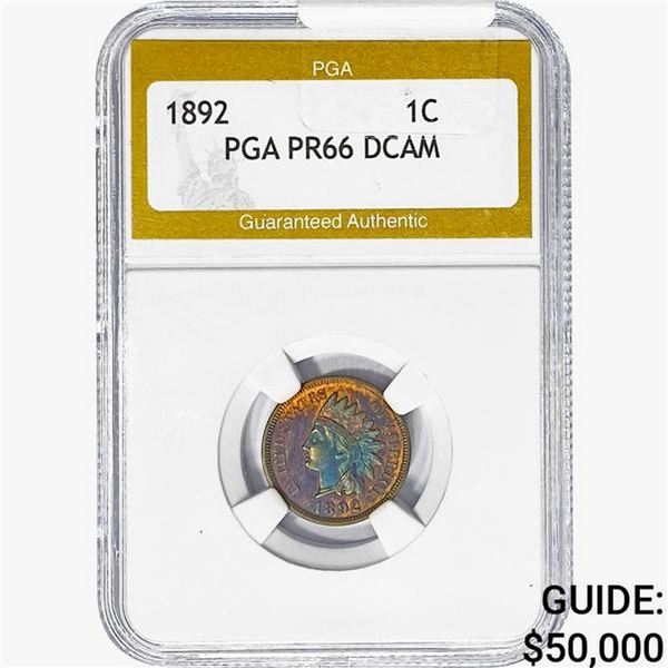 1892 Indian Head Cent PGA PR66 DCAM
