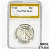 Image 1 : 1942 Walking Liberty Half Dollar PGA PR66 DCAM