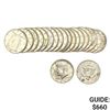 Image 1 : [20 PC] 1964 Kennedy Half Dollar  BU Roll