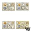 Image 1 : [4 PCS] 1962&1963 5-Coin U.S. Mint Set
