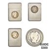 Image 1 : [4] 1902-1911 Barber Half Dollar   Set