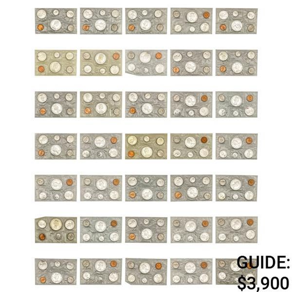 [65 PCS] 1864-1964 Silv. Canada 6-Coin Set&Coinage