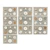 Image 6 : [65 PCS] 1864-1964 Silv. Canada 6-Coin Set&Coinage