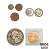 Image 1 : [7] 1801-1932 Assorted U.S. Coinage