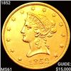 Image 1 : 1852 $10 Gold Eagle UNCIRCULATED