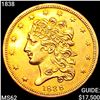 Image 1 : 1838 $5 Gold Half Eagle UNCIRCULATED