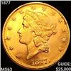 Image 1 : 1877 $20 Gold Double Eagle CHOICE BU