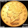 Image 1 : 1882-CC $20 Gold Double Eagle CHOICE AU