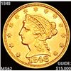 Image 1 : 1848 $2.50 Gold Quarter Eagle UNCIRCULATED