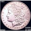 Image 1 : 1901 Morgan Silver Dollar UNCIRCULATED