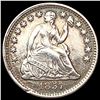 1857 Seated Liberty Half Dime CLOSELY UNCIRCULATED