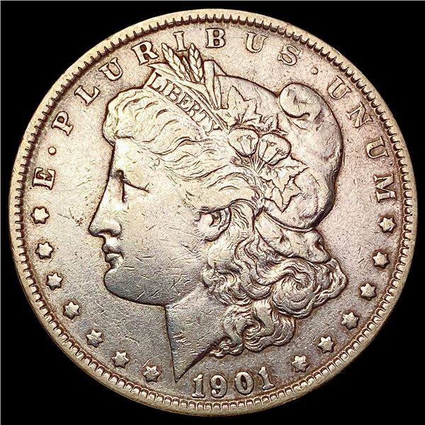 1901 Morgan Silver Dollar NEARLY UNCIRCULATED