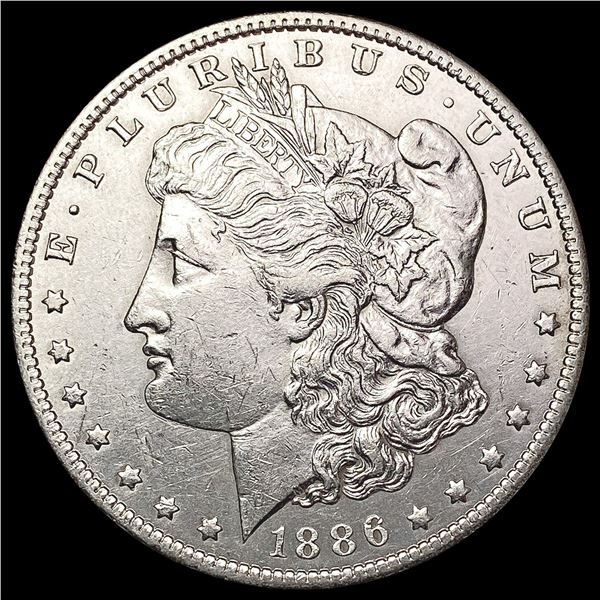 1886-O Morgan Silver Dollar CHOICE AU