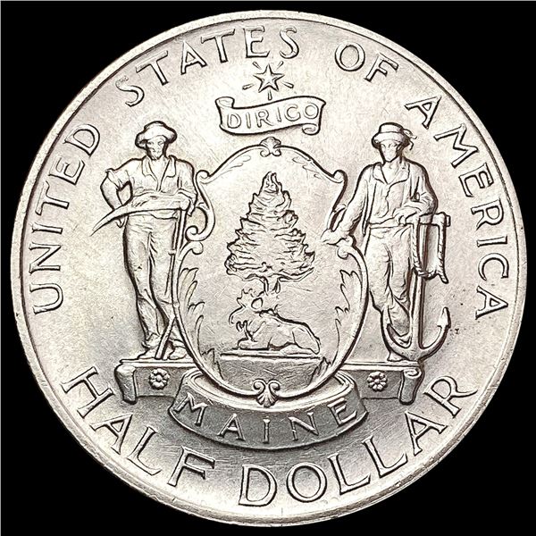 1920 Maine Half Dollar UNCIRCULATED