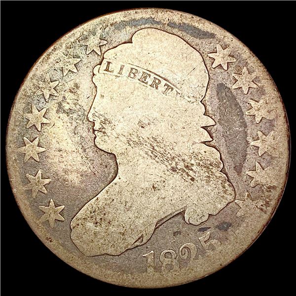 1825 Capped Bust Half Dollar NICELY CIRCULATED